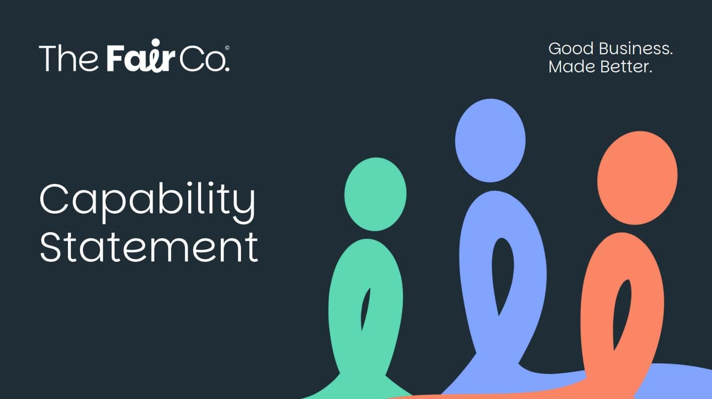 tfc capability statement the fair co capability statement front cover image