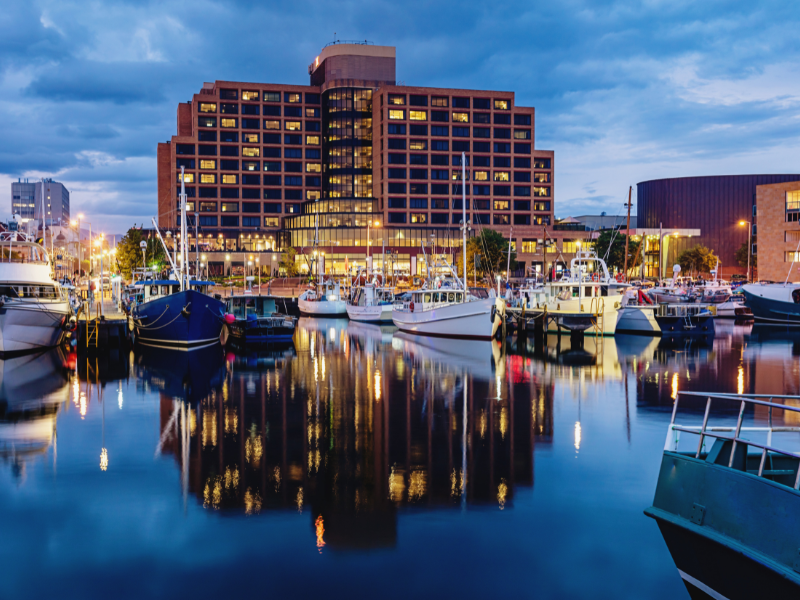 Picture of dock in Hobart