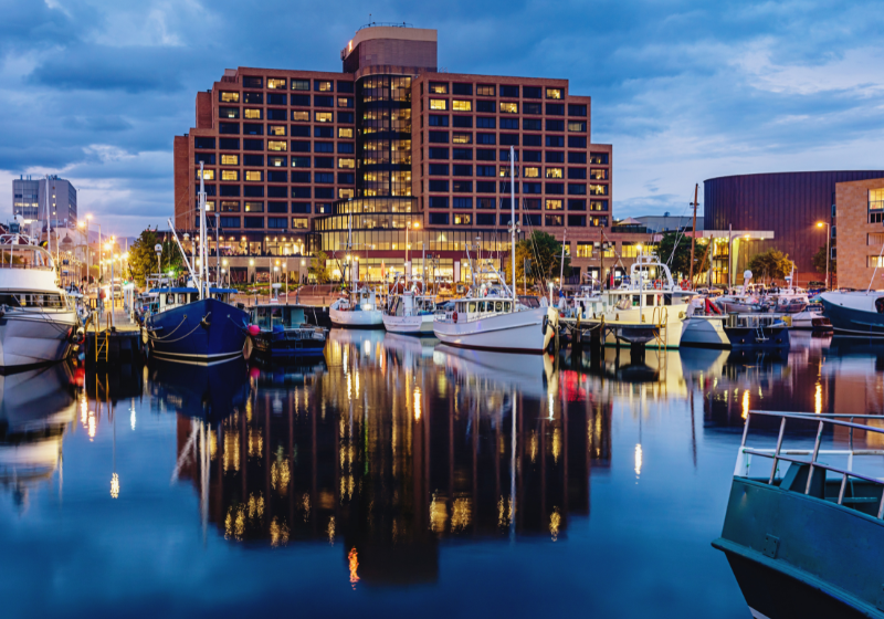 Picture of dock in Hobart